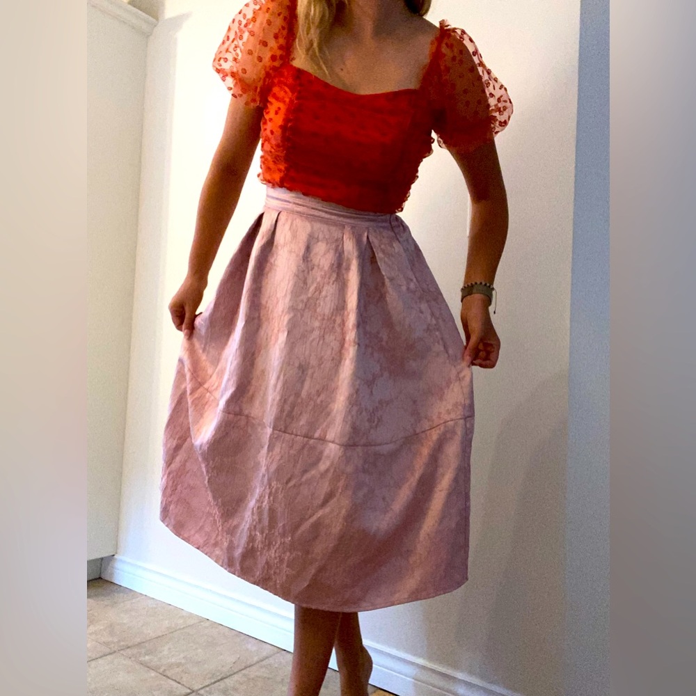 Unity Pink Full Barbiecore Skirt